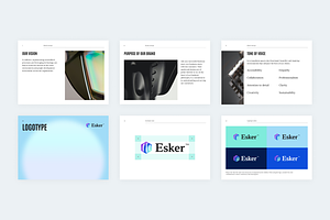 Esker Visual Identity Guidelines