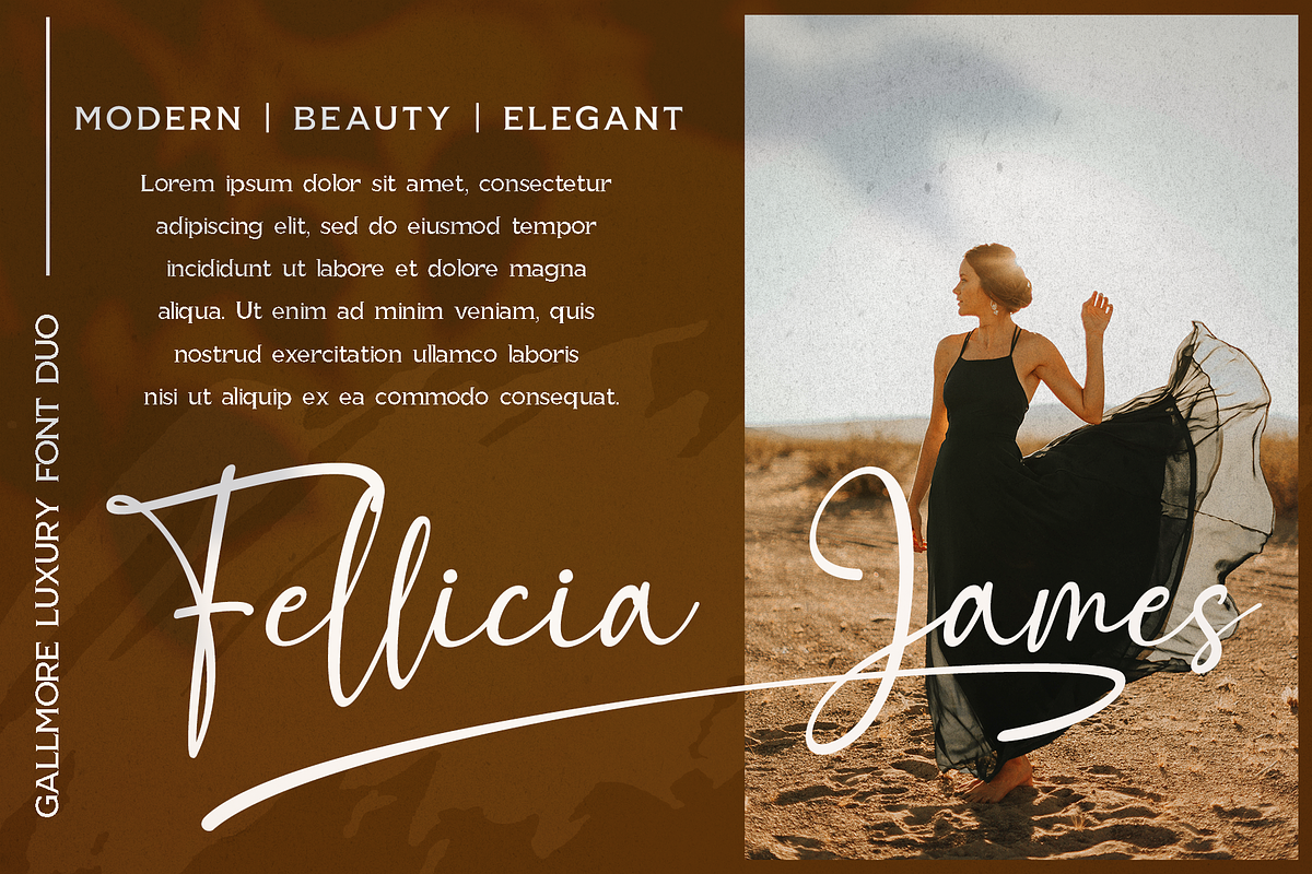 Gallmore // Chic Font Duo preview 3