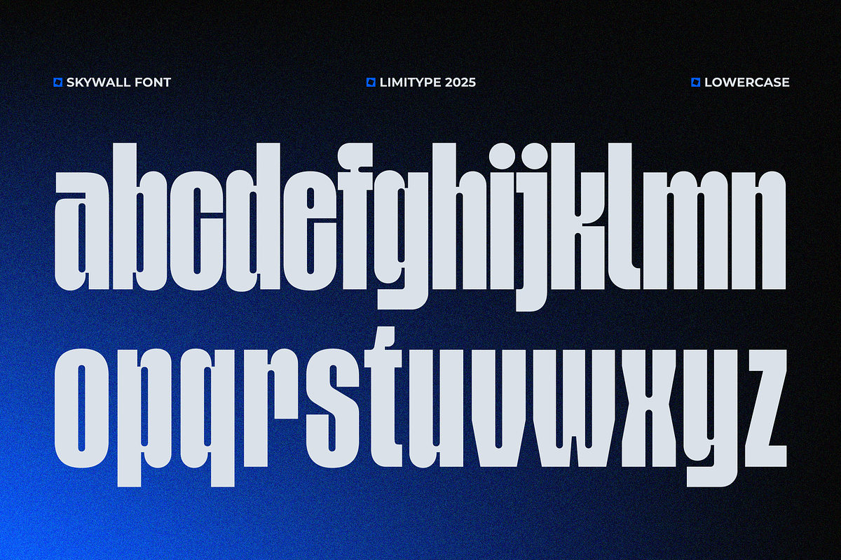 Skywall - Condensed Font, a Sans Serif Font by limitype (Photo 12 of 15)