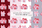 Valentine's Day Backgrounds, a Pattern Graphic by Serghei Caraulan (Thumbnail 7 of 9)