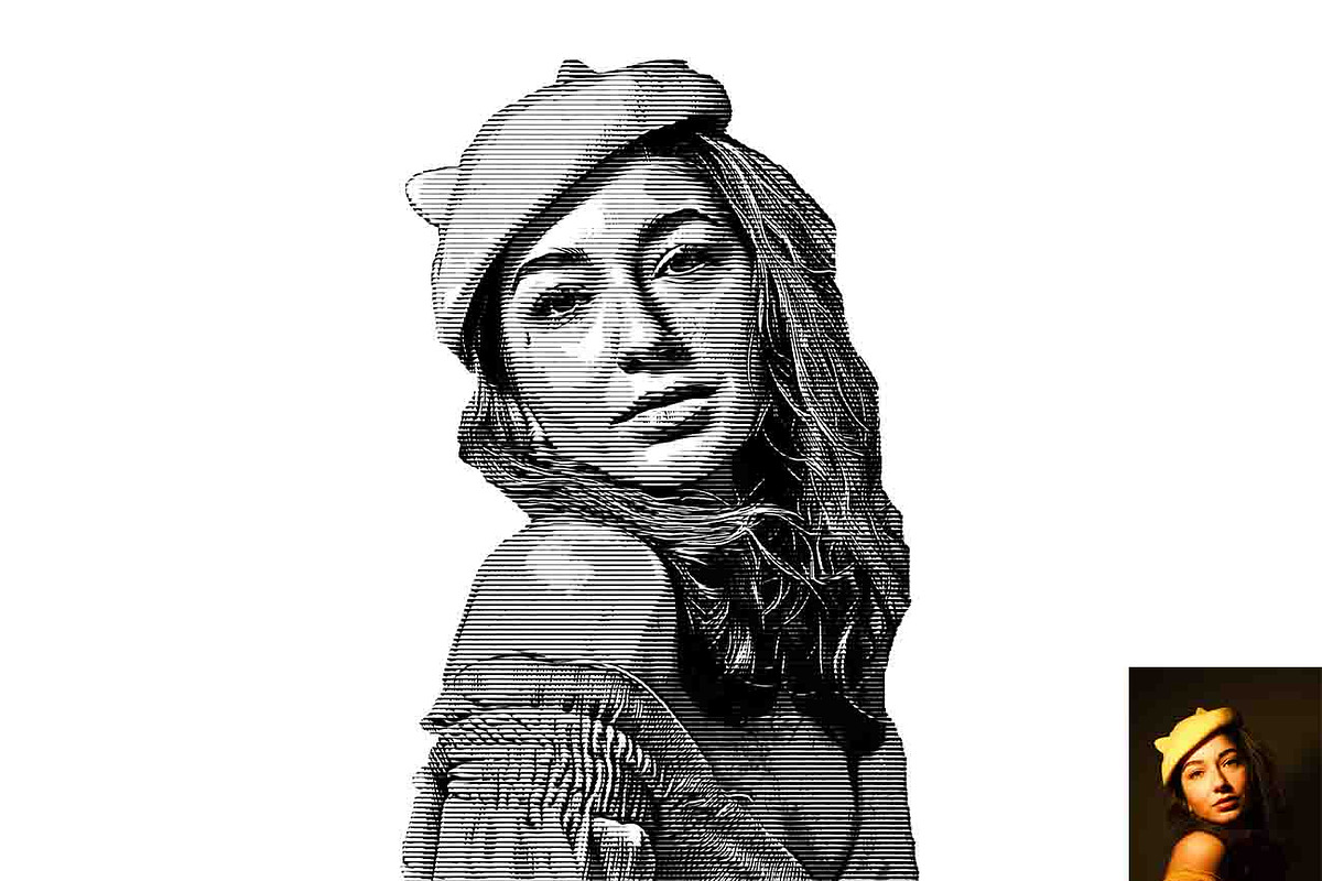 Faster Sketch Effect Ps Action, an Action Add-On by Studio Retouch (Photo 22 of 34)
