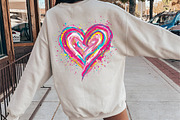 Colorful Brushstroke Valentines Png, an Illustration by SinaCreation (Thumbnail 5 of 11)