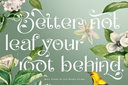 The Moot Jungle Nature Typeface, a Serif Font by alit design (Thumbnail 3 of 15)