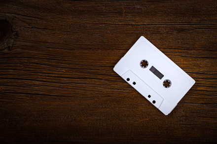 Compact audio cassette tape featuring 1980s, 80s, and 90s, a Technology Photo by Ali Safarov
