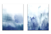 Navy Blue ombre watercolor, a Texture Graphic by GraphicRain (Thumbnail 3 of 5)