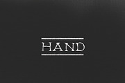 HAND, a Serif Font by TWLV27 (Thumbnail 1 of 4)
