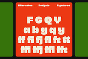 Redgato - Chunky Bold Display Font, a Sans Serif Font by Get Studio (Thumbnail 11 of 12)