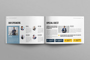 Conference Agenda Template Landscape, a Brochure Template by E-Type (Thumbnail 4 of 8)