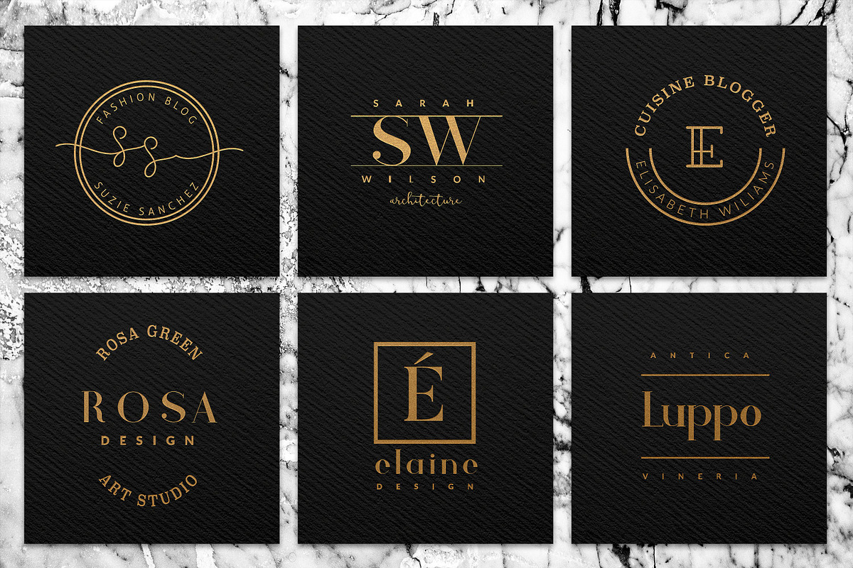Elegant Logo BUNDLE / Canva Editable, a Branding & Logo Template by GraphicDash (Photo 6 of 22)