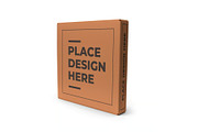 Pizza Box Packaging Mockup Template, a Packaging Mockup by DesignRushMarket (Thumbnail 4 of 11)