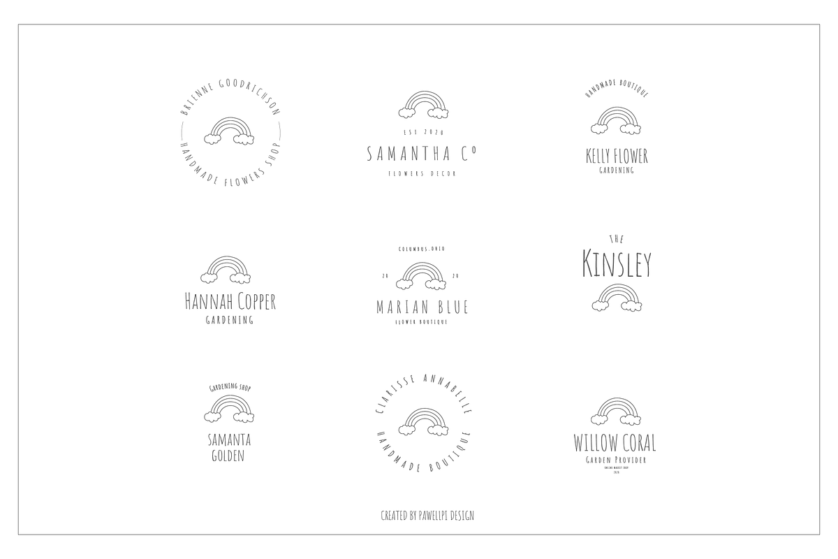 101 Vector Gardening Doodles, a Branding & Logo Template by pawellpi (Photo 4 of 22)