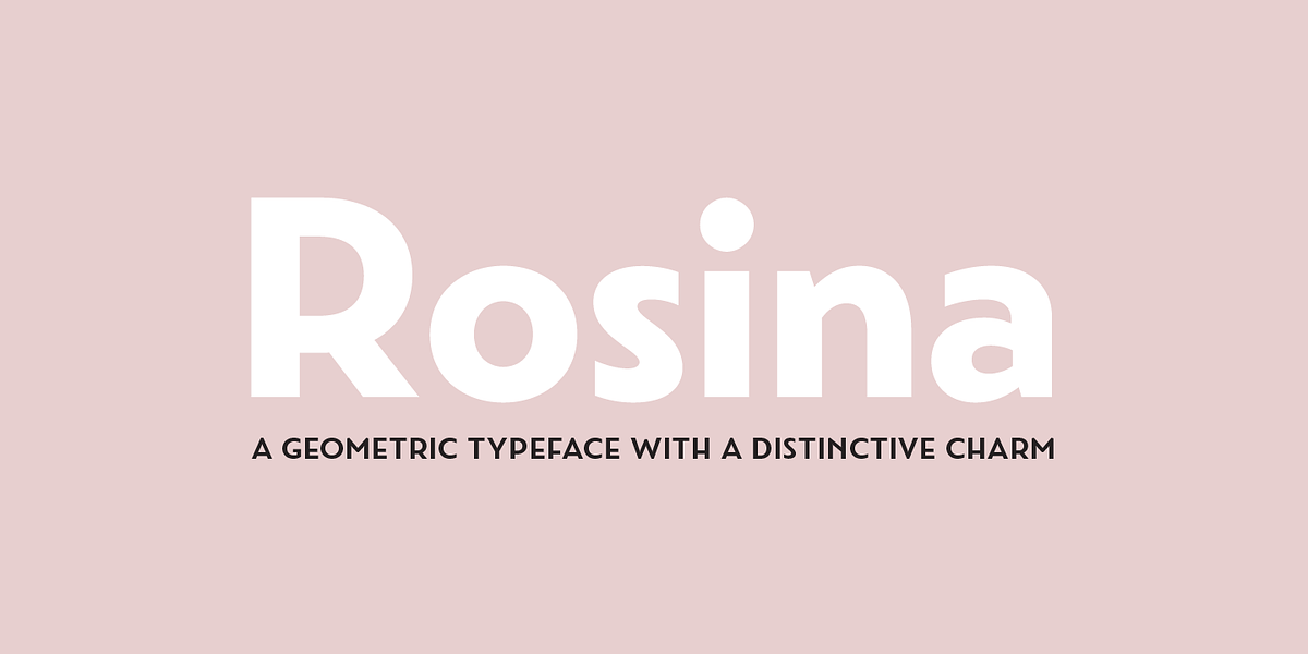Rosina, a Sans Serif Font by Hashtag Type (Photo 1 of 9)