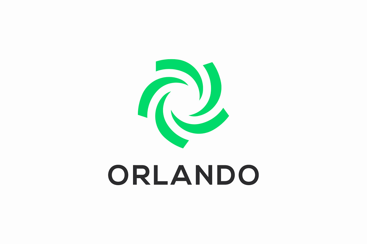 Circular Twist Hurricane Green Logo, a Branding & Logo Template by Signatoro (Photo 1 of 3)