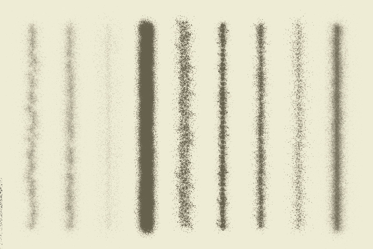 handmade texture vector brushes, a Brush Add-On by kloroform (Photo 2 of 5)