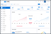 Unify - Bootstrap Admin Dashboard, a Bootstrap Template by Creative Themes (Thumbnail 1 of 4)