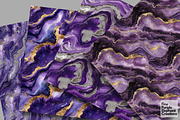 Purple Marble Texture Granite Stone, a Pattern Graphic by Fine Purple Elephant (Thumbnail 3 of 5)