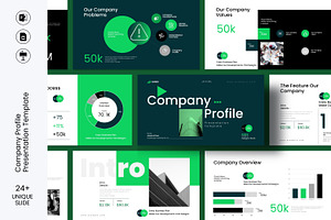 Company Profile Presentation, a Presentation Template by Creative-Work