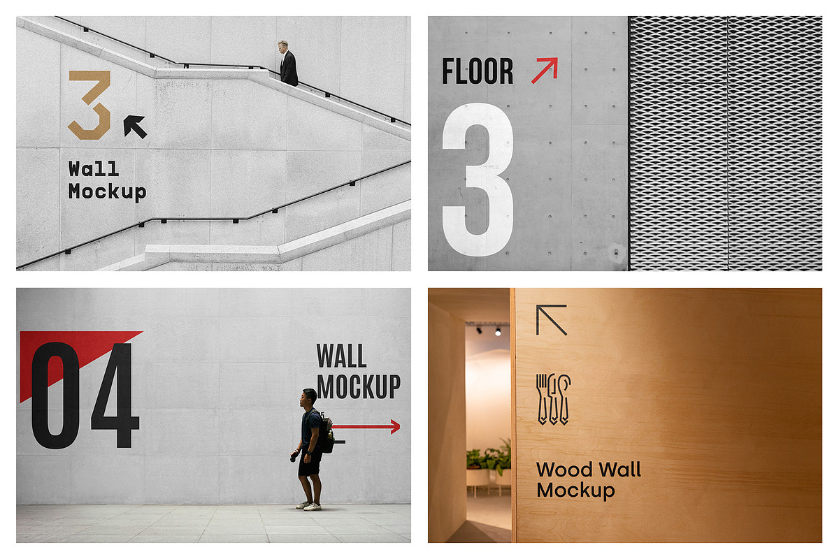 Wall Advertising Mockups, an Advertising Mockup by MockupForest (Photo 8 of 10)