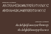 Howten - Raw Handwritten Display Fon, a Handwritten Font by MooneseyeType (Thumbnail 3 of 8)