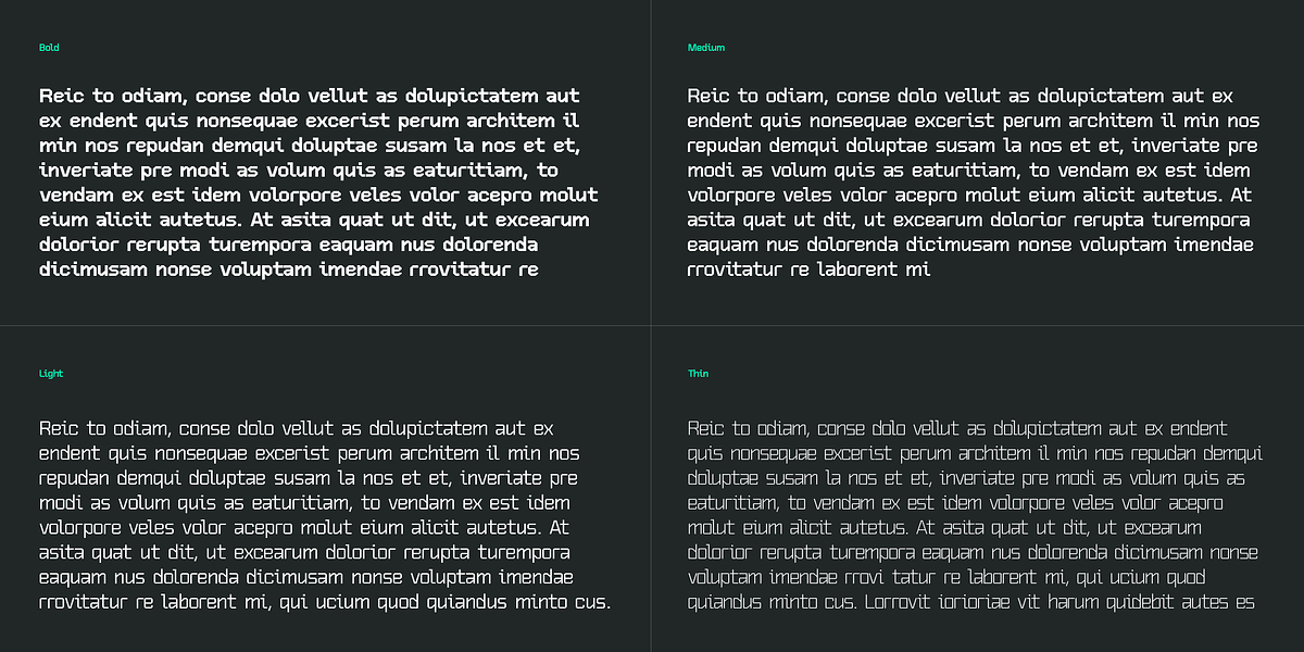 Akturi, a Sans Serif Font by ProtoType Labs (Photo 4 of 9)