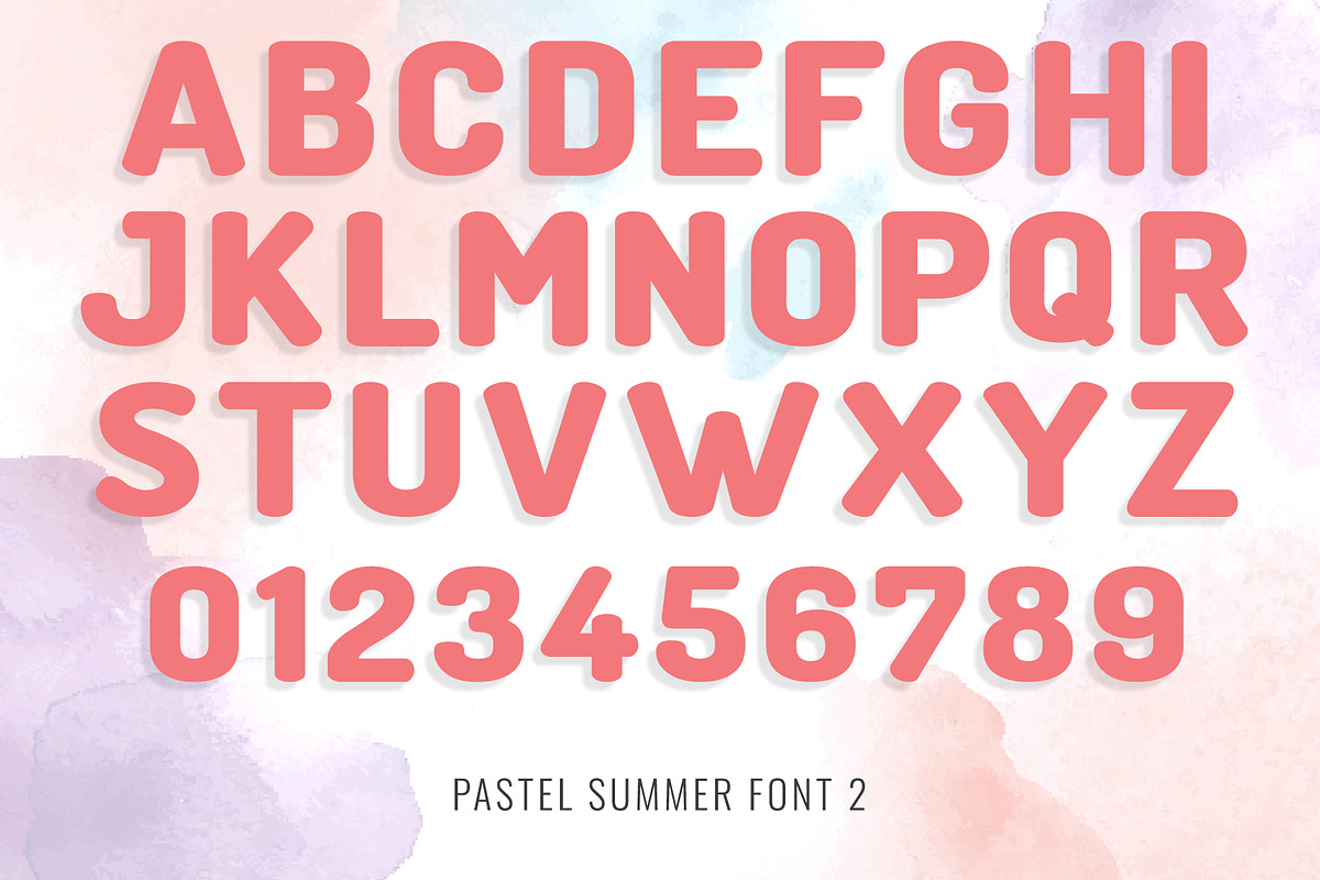 Pastel Summer Font, a Font by Font Craft Studio (Photo 6 of 12)
