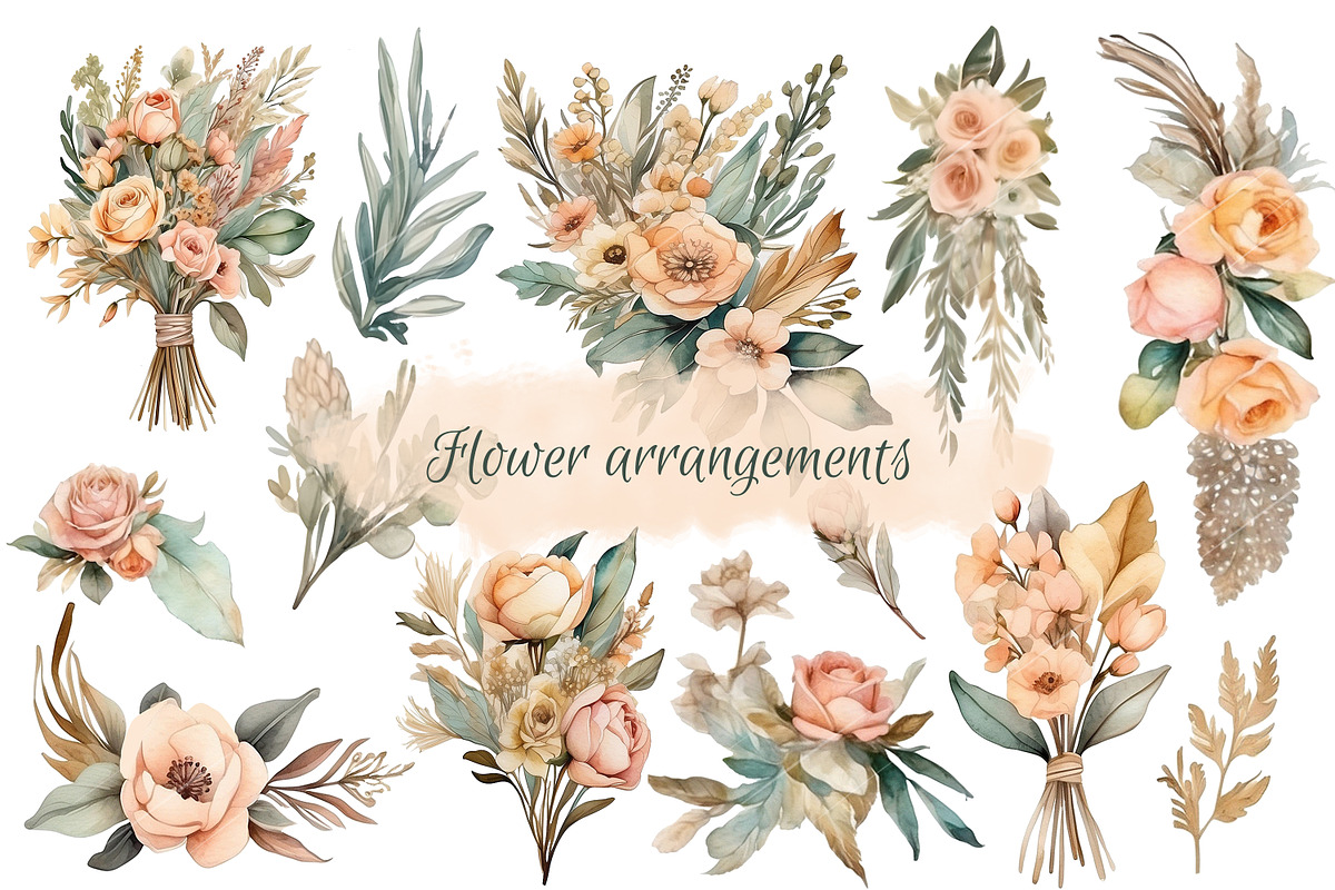 Southwestern wedding design elements, an Object Graphic by Mrs.Swan_Design (Photo 4 of 10)