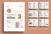 Minimalist Portfolio Layout, a Brochure Template by MightyDesign (Thumbnail 1 of 6)