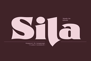 Sila - Serif Modern