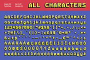 CS Gayle Mono 3D, a Sans Serif Font by Craft Supply Co. (Thumbnail 8 of 8)