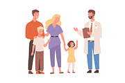 Family doctor, a Healthcare Illustration by Good Studio (Thumbnail 3 of 3)