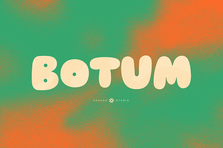 Botum Font, a Sans Serif Font by vuuuds