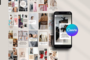 Fashion Canva Social Media Templates, a Social Media Template by Snapybiz (Thumbnail 5 of 9)