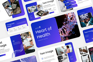 Heart of Health Presentation, a Presentation Template by Interpitch