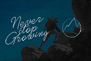 Bluekendy, a Script Font by Drizy (Thumbnail 6 of 9)