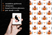 AUTUMN MAGIC vector pattern, element, a Decorative Illustration by Lena Nikolaeva (Thumbnail 2 of 11)