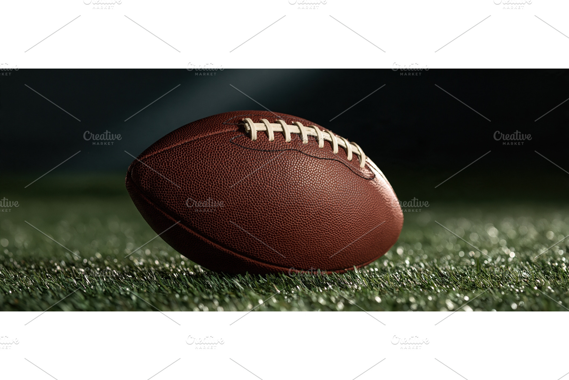 American Football on Green Field, a Sports & Recreation Photo by piter.goskov