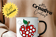 Teacher Apples Clipart Bundle, a Graphic by Mrs. Creative Creations (Thumbnail 3 of 6)