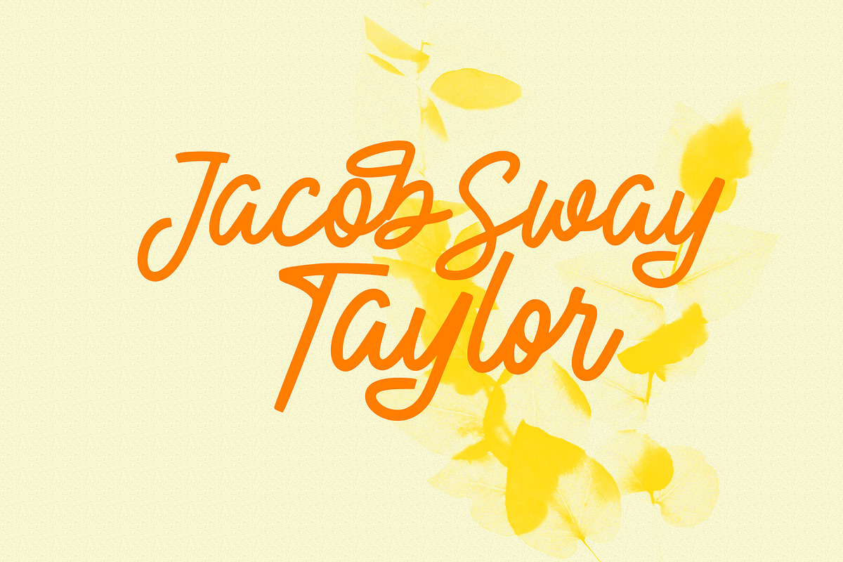 Slashty Handwritten Script Signature, a Script Font by Maulana Creative (Photo 4 of 10)