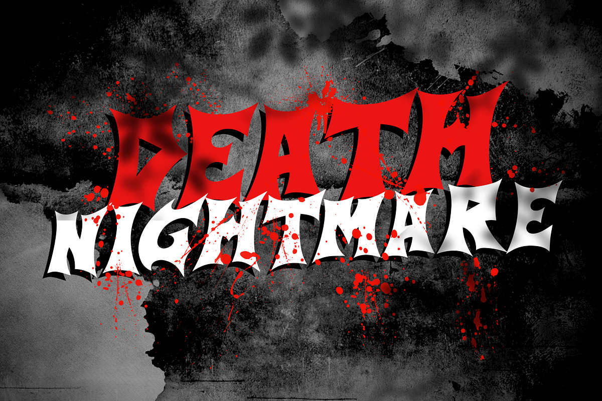 GoldFawn Metal Horror Blackletter, a Blackletter Font by dansdesign (Photo 11 of 12)