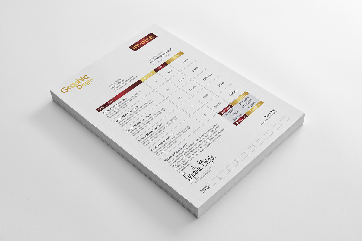Luxury Branding Identity, a Stationery Template by Graphic Origin (Photo 10 of 13)