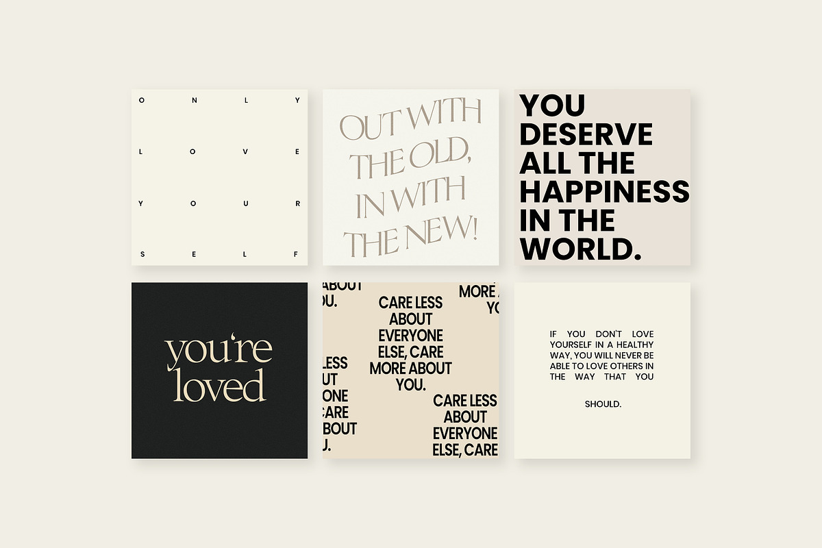 700 Bundle Instagram Quotes PS, a Social Media Template by Feel This (Photo 12 of 18)