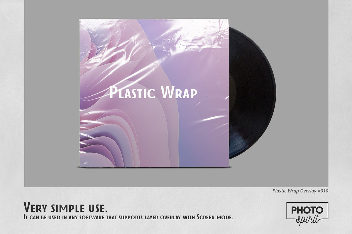 Plastic Wrap Effect Overlays, a Brushes & More by PhotoSpirit (Photo 6 of 11)