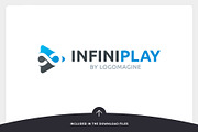 Infinity Play Logo Template, a Branding & Logo Template by LOGOMAGINE (Thumbnail 12 of 16)