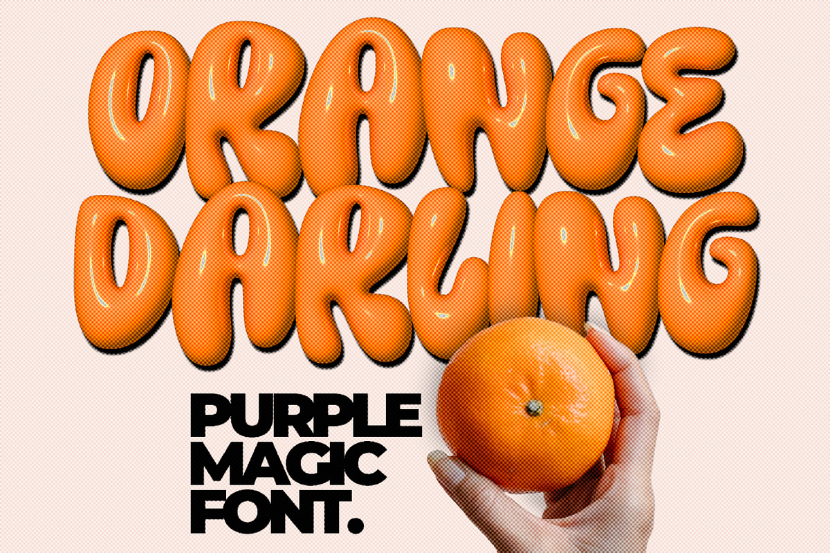 Purple Magic - 3D SVG Font, a Symbol Font by Prioritype Co (Photo 6 of 11)