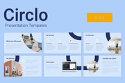 Google Slide - Circlo Blue, a Presentation Template by Yolk Vibes (Thumbnail 1 of 5)