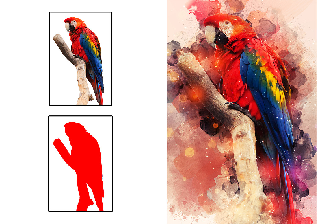 830 Creative Photoshop Action BUNDLE, an Action Add-On by Design Forest (Photo 63 of 133)