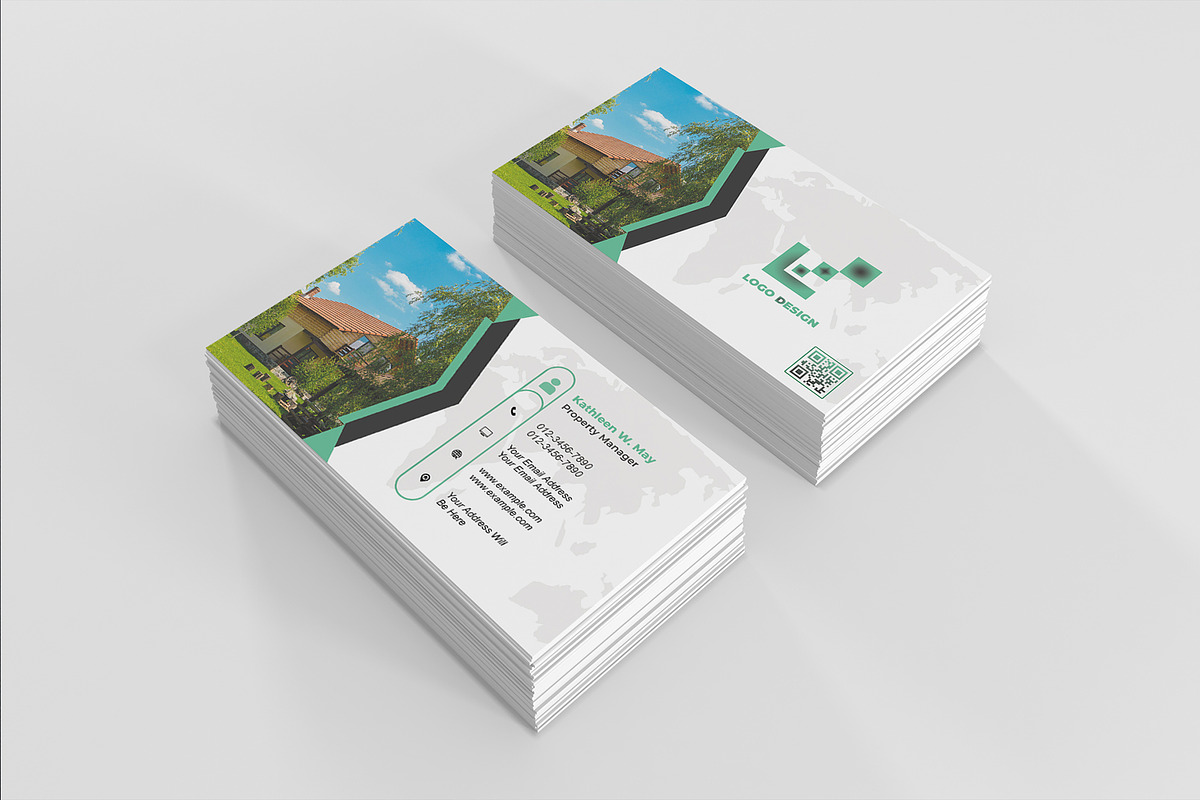Realtor Business Card PSD Template preview 3
