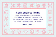 Technology Line Icons, an Outline Icon by Made by Made (Thumbnail 2 of 7)