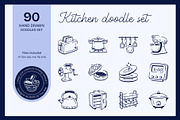 Kitchen Doodle Icon, an Outline Icon by Vectors Market (Thumbnail 1 of 9)