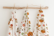 Autumn Watercolor clipart, a Seasonal Illustration by OZartRoom (Thumbnail 6 of 11)